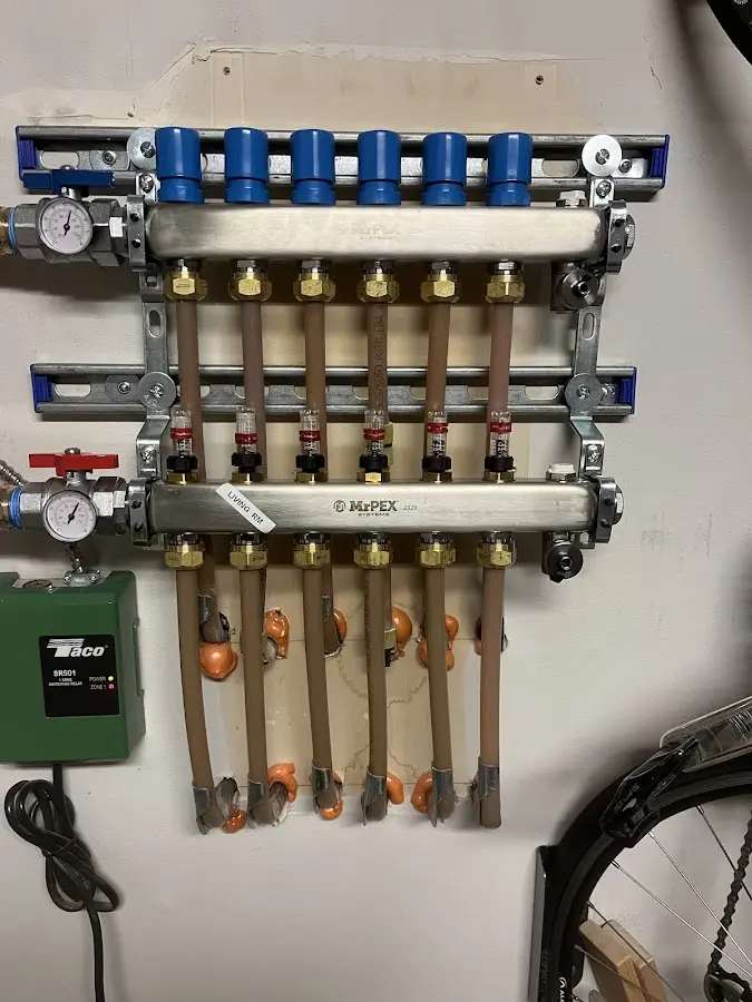 Plumber performing Water Heater Repair at a residential property in Gloucester City