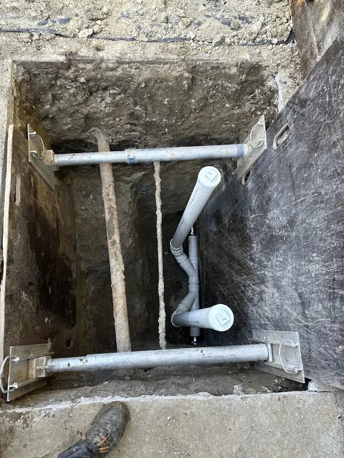 Experienced plumber completing Gas Line Repair work in Gloucester City